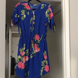 Blue dress